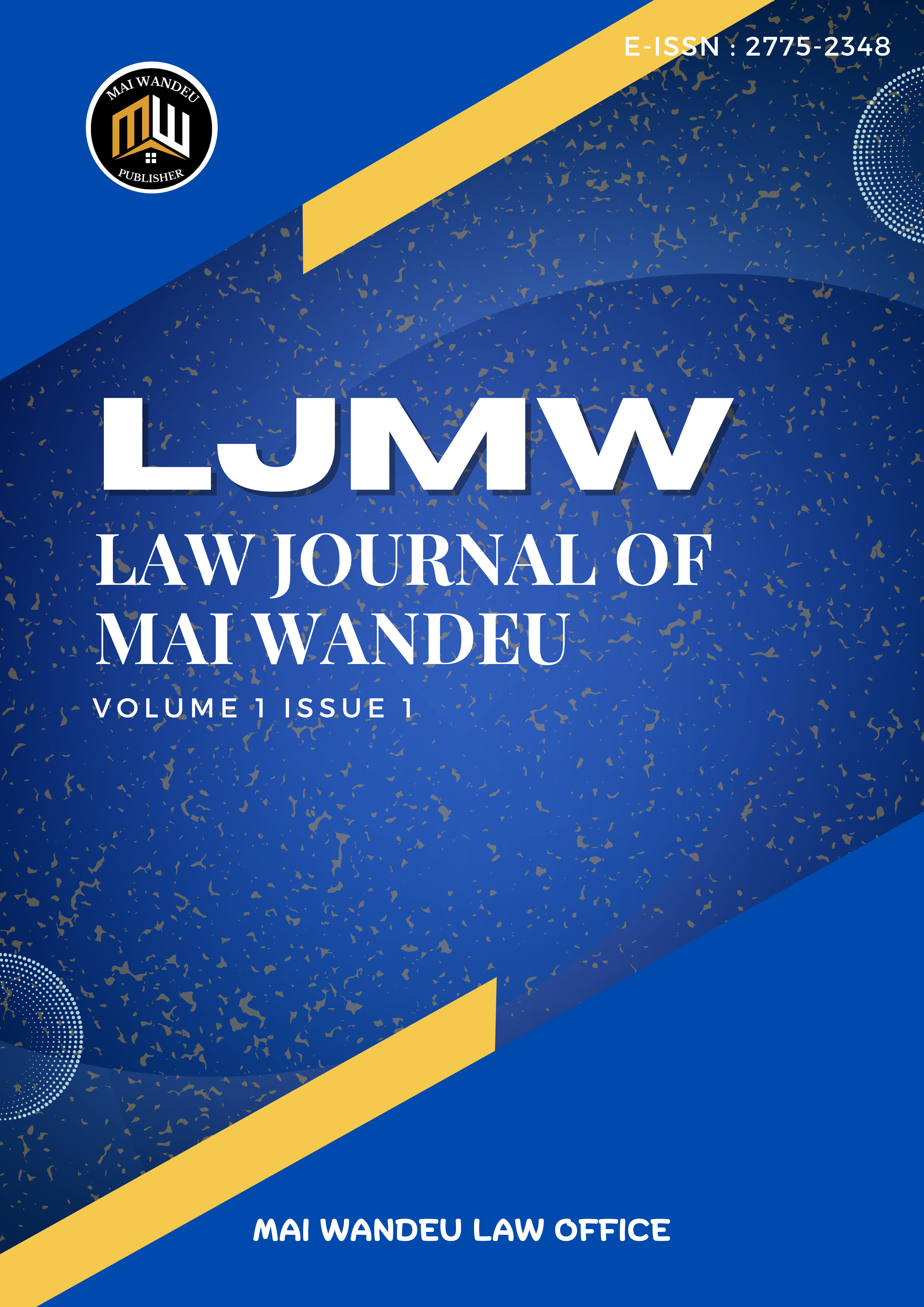 Law Journal of Mai Wandeu
