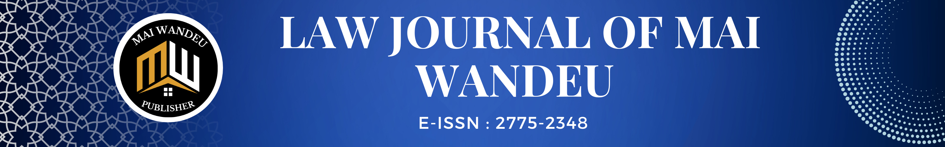 Law Journal of Mai Wandeu